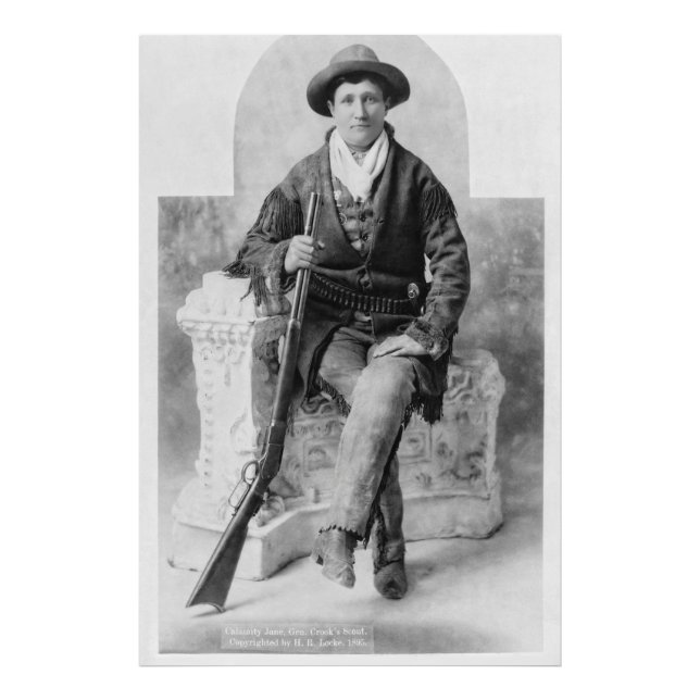 Professional Scout Calamity Jane 1895 Photo Print (Front)