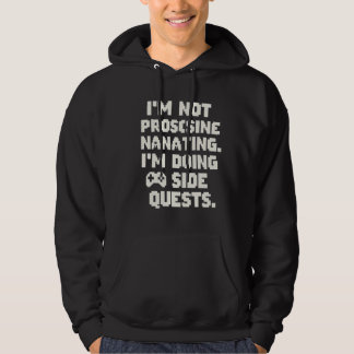 Professional Side Quester Funny Gamer Hoodie