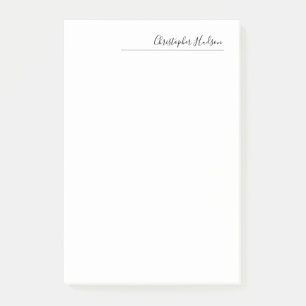 Professional Simple Plain Create Customise Post-it Notes