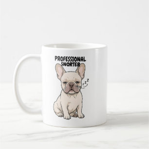 Professional Snorter French Bulldog Funny Coffee   Mug