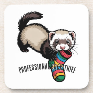 Professional Sock Thief Coaster