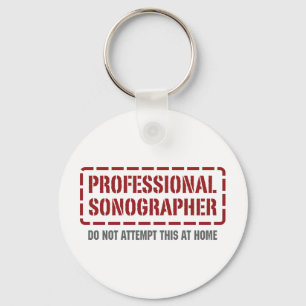 Professional Sonographer Key Ring