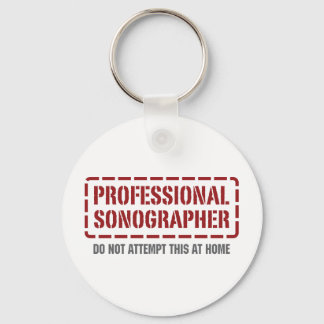 Professional Sonographer Key Ring