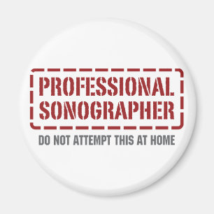 Professional Sonographer Magnet