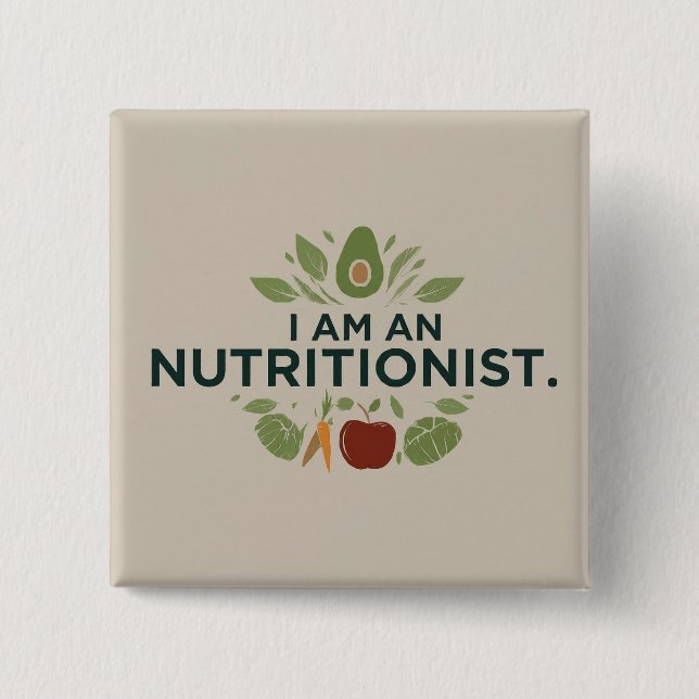 Professional Square 15 Cm Square Badge (Front)