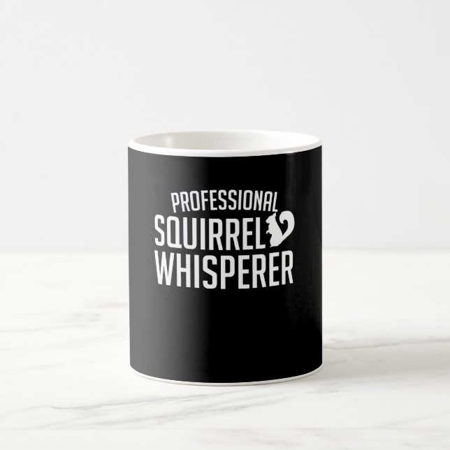 Professional Squirrel Whisperer Lover Coffee Mug (Center)