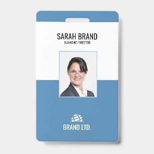 Professional Staff Business Employee ID Badge