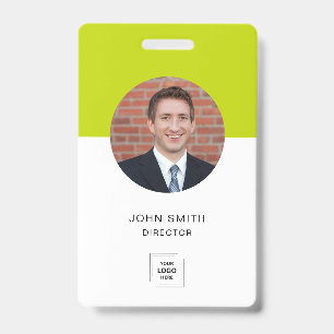 Professional Staff Photo Corporate Identity ID Badge