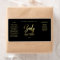 Professional Styled Black Gold Body Butter Labels