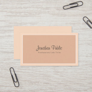 Professional Stylish Design Trendy Colours Modern Business Card