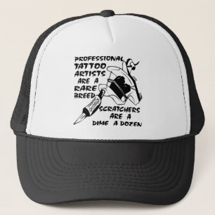 Professional Tattoo Artists Are A Rare Breed Trucker Hat