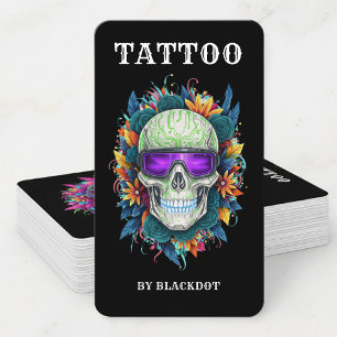 Professional Tattoo Studio Tattoo Shop Tattooist Business Card