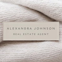 Professional Taupe Neutral Modern Business