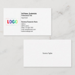Professional Template Custom Logo Business Card