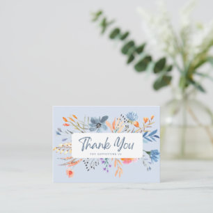 Professional Thank You Card for Orders