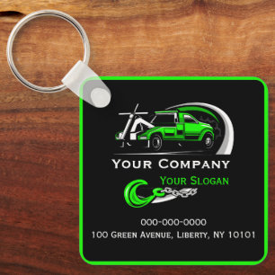 Professional Towing Company, Hauling Service Busin Key Ring