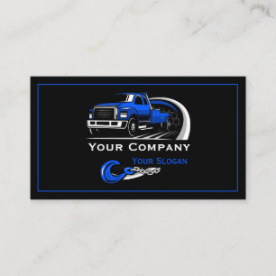 Professional Towing Company, Hauling Service Business Card