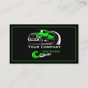 Professional Towing Company, Hauling Service Business Card