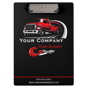 Professional Towing Company, Hauling Service Clipboard