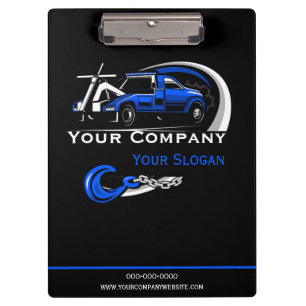 Professional Towing Company, Hauling Service Clipboard