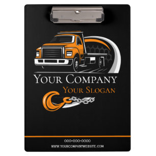 Professional Towing Company, Hauling Service Clipboard