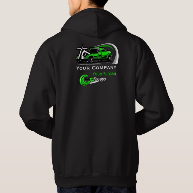 Professional Towing Company, Hauling Service  Hoodie (Back)