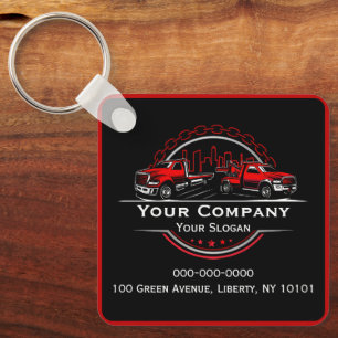 Professional Towing Company, Hauling Service Key Ring