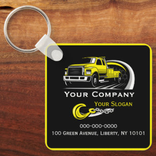 Professional Towing Company, Hauling Service Key Ring