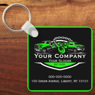 Professional Towing Company, Hauling Service Key Ring