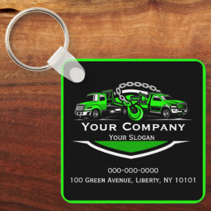 Professional Towing Company, Hauling Service Key Ring