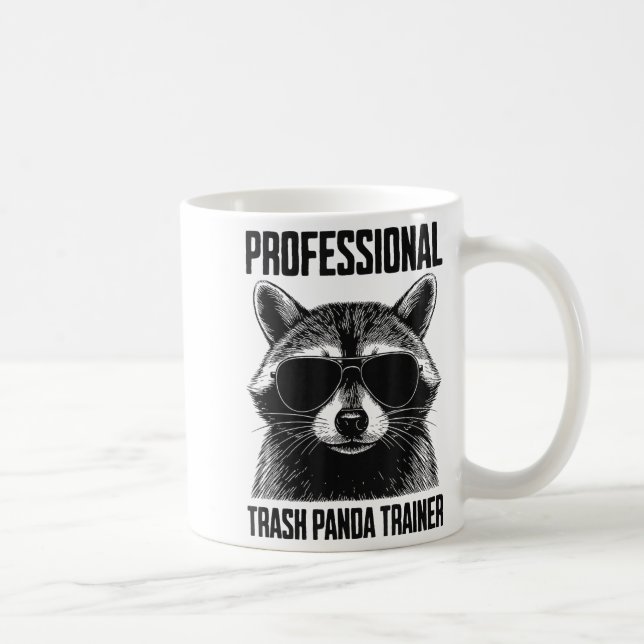 Professional Trash Panda Trainer  Coffee Mug (Right)
