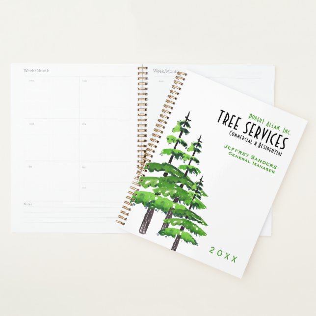 Professional Tree Services Business Planner (Display)