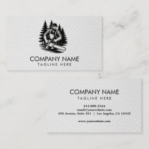 Professional Tree Trimming & Arborist Services     Business Card