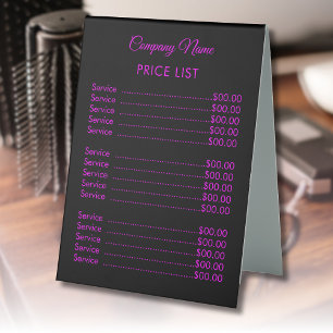 Professional Trendy Modern Magent Black Price List