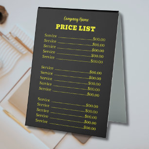 Professional Trendy Modern Neon Yellow Price List