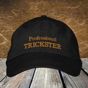 Professional TRICKSTER embroidered trucker hat