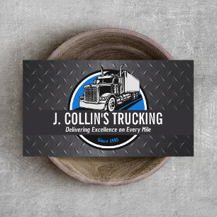 Professional Trucking  Business Card