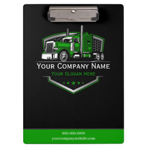 Professional Trucking Hauling Company  Clipboard