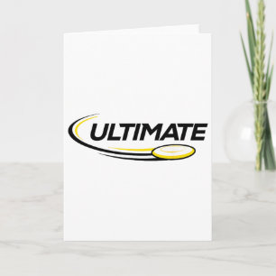 Professional Ultimate Frisbee Disc Golf Player Card