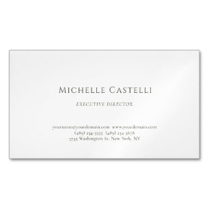 Professional Unique Classical  Magnetic Business Card