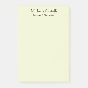Professional Unique Classical Plain Post-it Notes