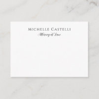 Professional Unique Classical Simple Black & White