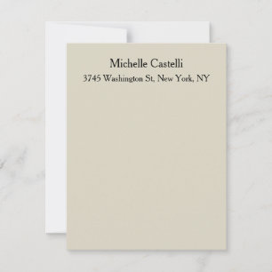 Professional Unique Classical Simple Card