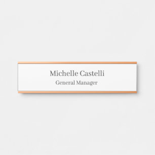 Professional Unique Classical Simple Door Sign