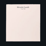 Professional Unique Classical Simple Notepad<br><div class="desc">Easy Editing Tools. Different Types and Sizes,  Color and Font Choices.</div>