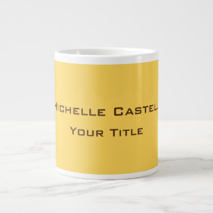 Professional Unique Classical Simple Plain Large Coffee Mug