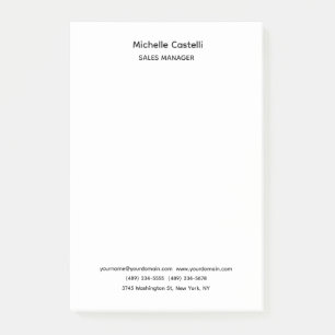 Professional Unique Classical Simple Post-it Notes