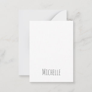 Professional Unique Classical Simple Your Name Card