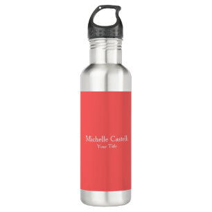 Professional Unique Modern Minimalist Your Name 710 Ml Water Bottle