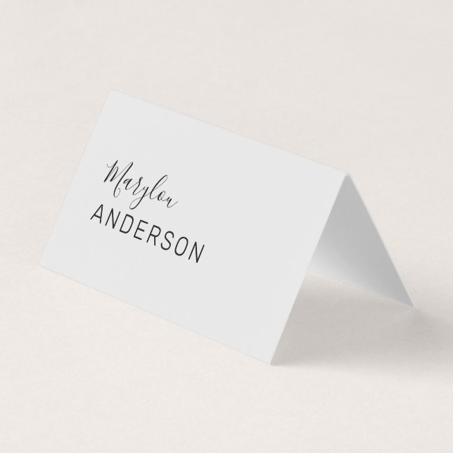 Professional - UNISEX Business Card (Front)